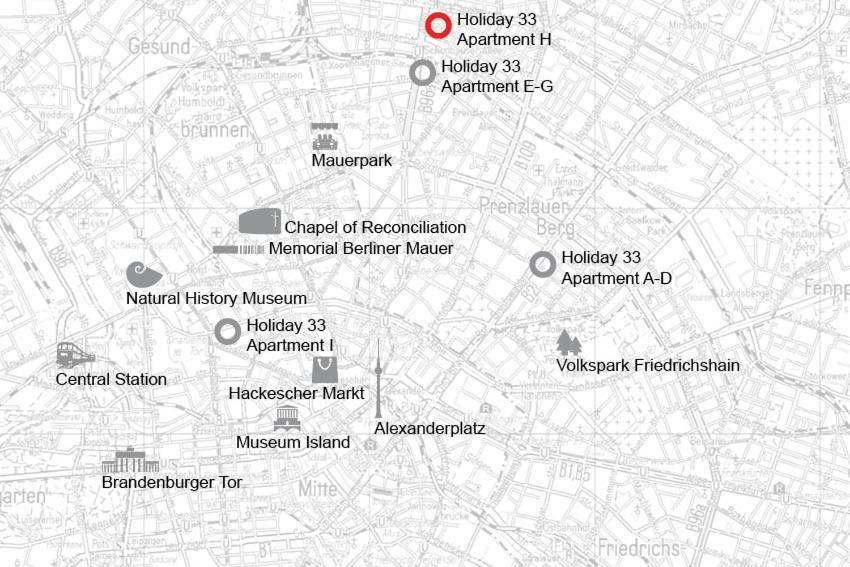 Holiday 33 Apartment H S-Bahn Schoenhauser Allee Берлин Екстериор снимка